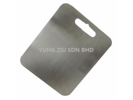 (SMALL)STAINLESS STEEL CUTTING BOARD(30*25*CM)